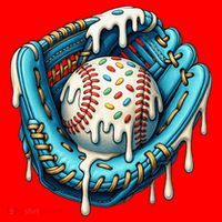 Baseball Drip Home Plate Ice Cream Respect The Drip Santa Hat thumb 1