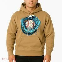 Baseball Drip Home Plate Ice Cream Respect The Drip Hoodie thumb 2