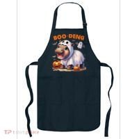 Boo Deng Halloween Baby Pygmy Hippo Bouncy Pig Moo Deng Apron thumb 0