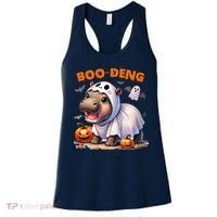Boo Deng Halloween Baby Pygmy Hippo Bouncy Pig Moo Deng Women's Tank Top thumb 0