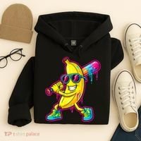 Banana Drip Ice Cream Baseball Hoodie thumb 4