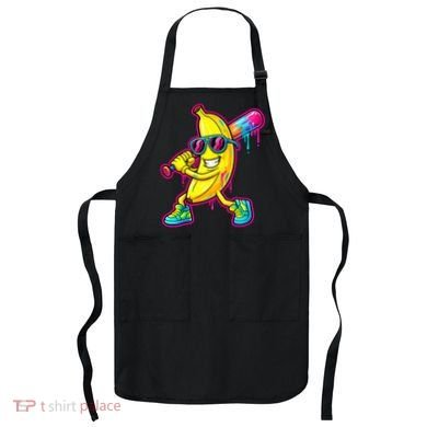 Banana Drip Ice Cream Baseball Apron