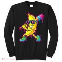 Banana Drip Ice Cream Baseball Sweatshirt thumb 0