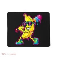 Banana Drip Ice Cream Baseball Mousepad thumb 0