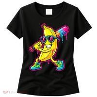 Banana Drip Ice Cream Baseball Women's T-Shirt thumb 0