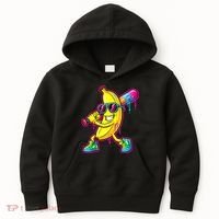 Banana Drip Ice Cream Baseball Kids Hoodie thumb 0