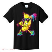 Banana Drip Ice Cream Baseball Kids T-Shirt thumb 0