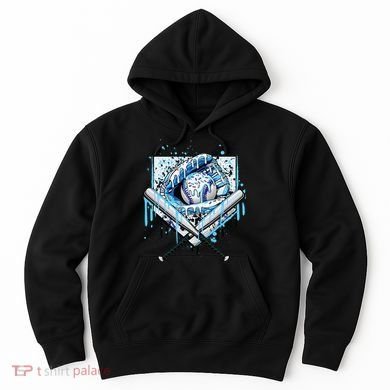 Baseball Drip Ice Cream Drip Baseball  Hoodie
