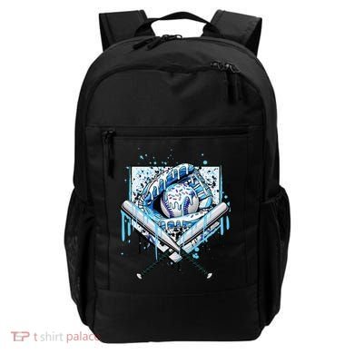 Baseball Drip Ice Cream Drip Baseball  Backpack