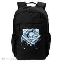 Baseball Drip Ice Cream Drip Baseball  Backpack thumb 0
