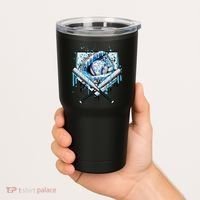 Baseball Drip Ice Cream Drip Baseball  Tumbler thumb 2