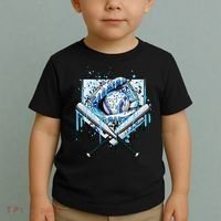 Baseball Drip Ice Cream Drip Baseball  Toddler T-Shirt thumb 2