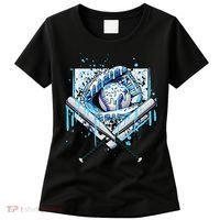 Baseball Drip Ice Cream Drip Baseball  Women's T-Shirt thumb 0
