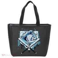Baseball Drip Ice Cream Drip Baseball  Tote Bag thumb 0