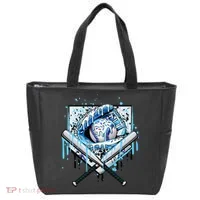 Baseball Drip Ice Cream Drip Baseball  Tote Bag thumb 0