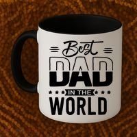 Best Dad In The World Cute Gift Coffee Mug thumb 2