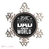 Best Dad In The World Cute Gift Ornament thumb 0
