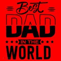Best Dad In The World Cute Gift Santa Hat thumb 1