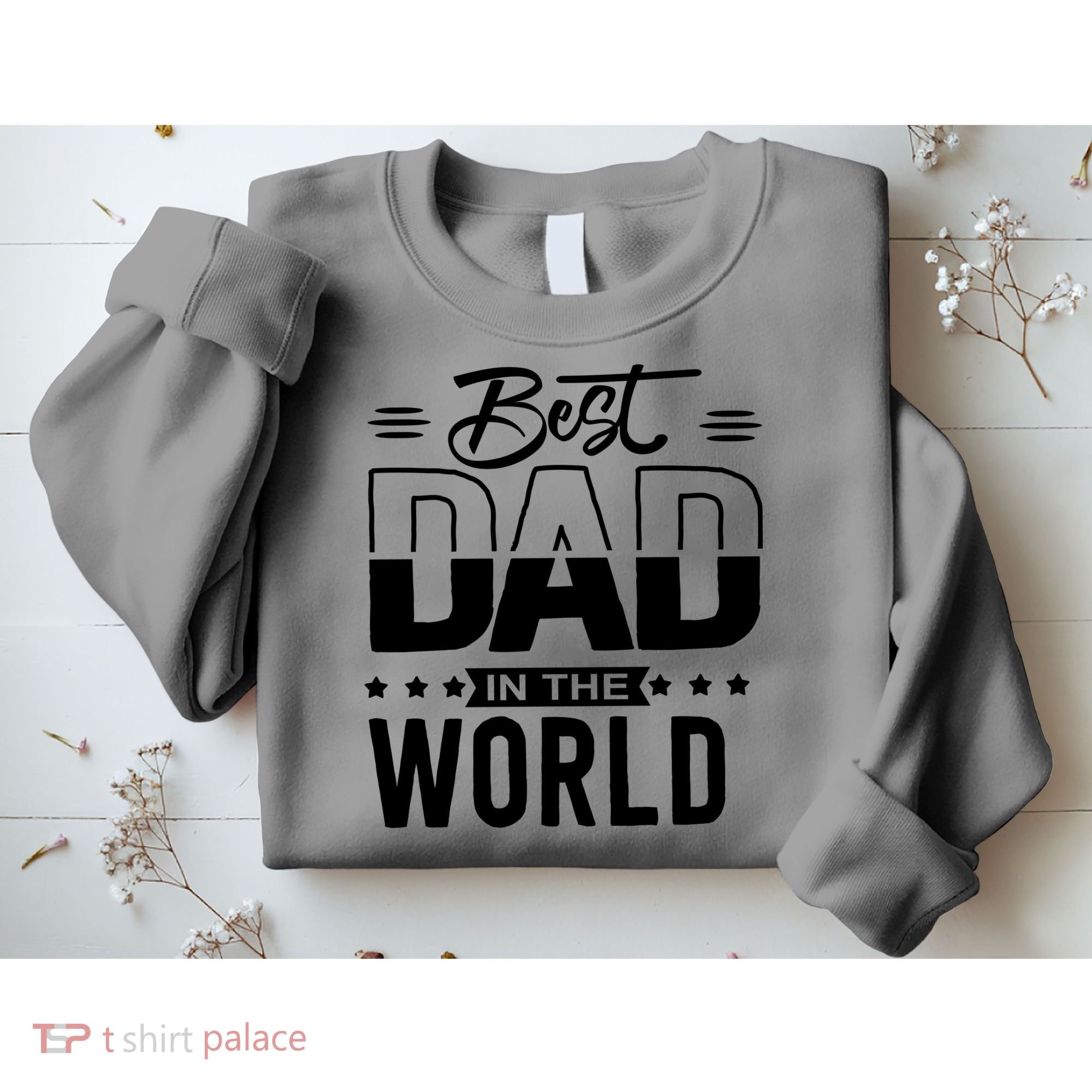 Best Dad In The World Cute Gift Sweatshirt