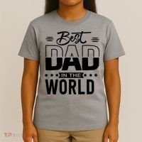 Best Dad In The World Cute Gift T-Shirt thumb 4