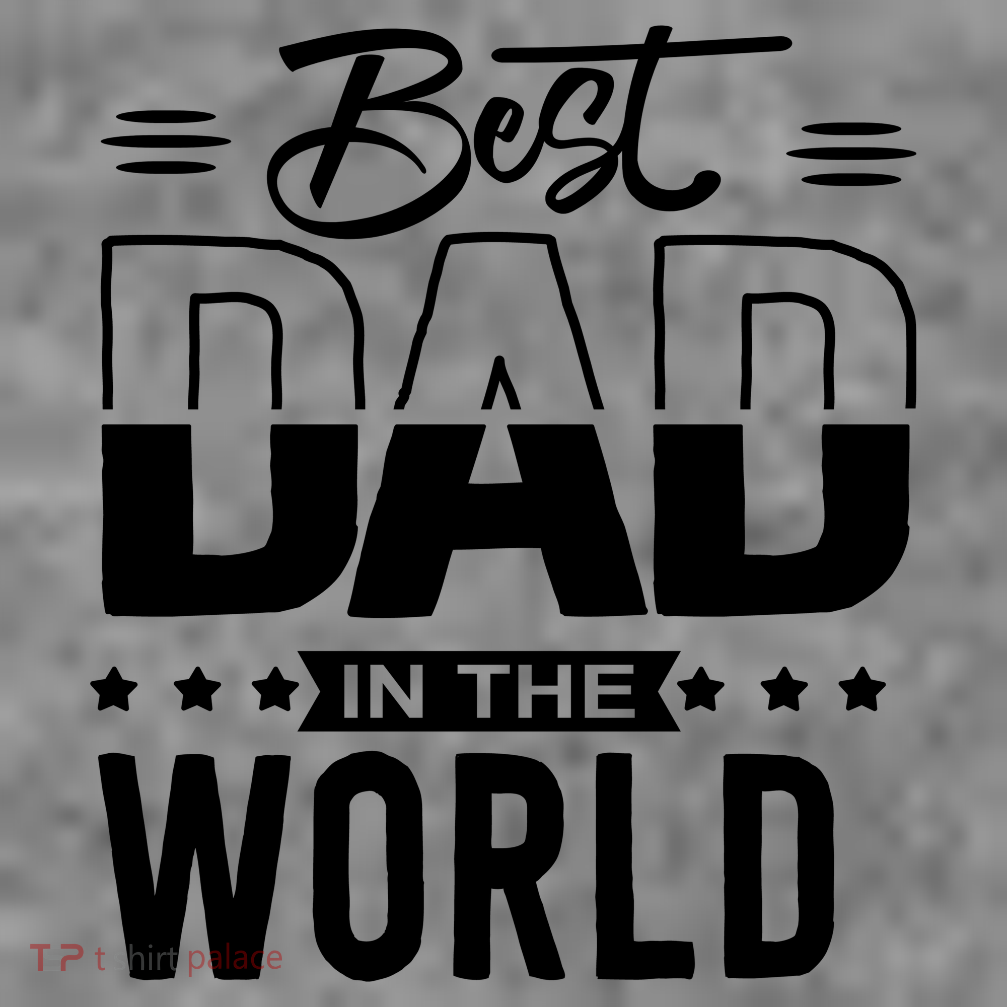 Best Dad In The World Cute Gift T-Shirt