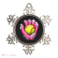 Baseball Drip Ice Cream Sprinkles Baseball Glove Ornament thumb 0