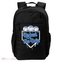 Baseball Drip Ice Cream Drip Respect The Drip Backpack thumb 0
