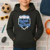 Baseball Drip Ice Cream Drip Respect The Drip Kids Hoodie thumb 2