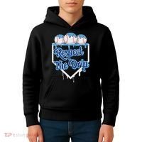 Baseball Drip Ice Cream Drip Respect The Drip Kids Hoodie thumb 4