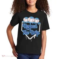 Baseball Drip Ice Cream Drip Respect The Drip Kids T-Shirt thumb 2