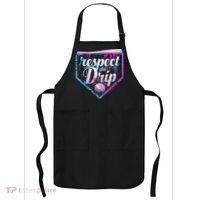 Baseball Drip Ice Cream Dripping Respect The Drip  Apron thumb 0