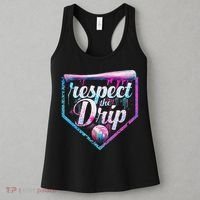 Baseball Drip Ice Cream Dripping Respect The Drip  Women's Tank Top thumb 3