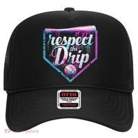 Baseball Drip Ice Cream Dripping Respect The Drip  Hat thumb 0