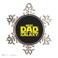 Best Dad In The Galaxy Father's Day Gift Ornament thumb 0