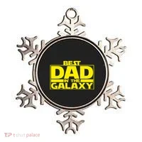 Best Dad In The Galaxy Father's Day Gift Ornament thumb 0