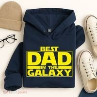 Best Dad In The Galaxy Father's Day Gift Hoodie thumb 4