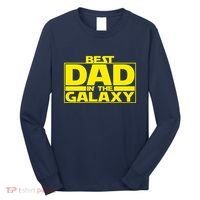 Best Dad In The Galaxy Father's Day Gift Long Sleeve Shirt thumb 0