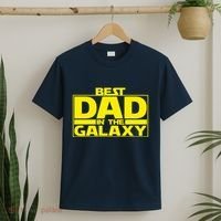 Best Dad In The Galaxy Father's Day Gift T-Shirt thumb 2
