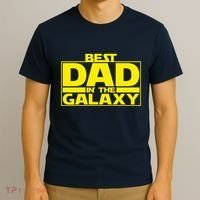 Best Dad In The Galaxy Father's Day Gift T-Shirt thumb 3