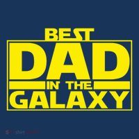 Best Dad In The Galaxy Father's Day Gift T-Shirt thumb 7