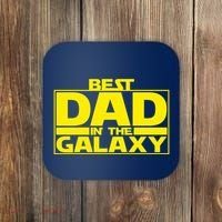 Best Dad In The Galaxy Father's Day Gift Coaster thumb 0