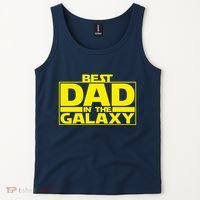 Best Dad In The Galaxy Father's Day Gift Tank Top thumb 2