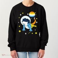 Bearded Dragon In Space Aroace Women's Sweatshirt thumb 0