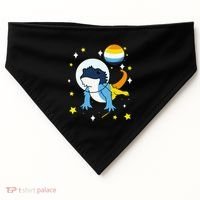 Bearded Dragon In Space Aroace USA-Made Doggie Bandana thumb 0