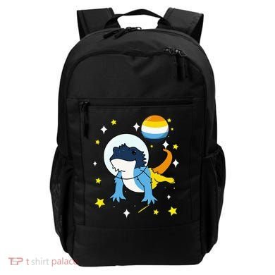 Bearded Dragon In Space Aroace Backpack