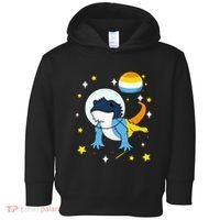 Bearded Dragon In Space Aroace Toddler Hoodie thumb 0