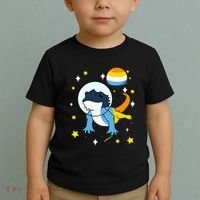 Bearded Dragon In Space Aroace Toddler T-Shirt thumb 2