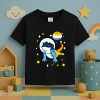 Bearded Dragon In Space Aroace Toddler T-Shirt thumb 3