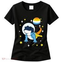 Bearded Dragon In Space Aroace Women's T-Shirt thumb 0
