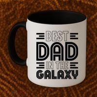 Best Dad In The Galaxy Birthday Father’s Day Coffee Mug thumb 2